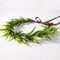 Artificial Tropical Green Leaf Headpiece Hawaii Floral Headdress for Girls Women Hawaii Decor Summer Beach Party Costume Accessories
